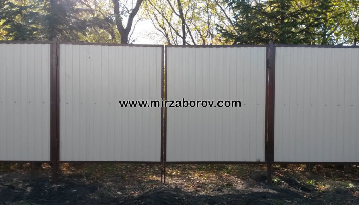 № 10010 Забор в Трубачево г. Томск