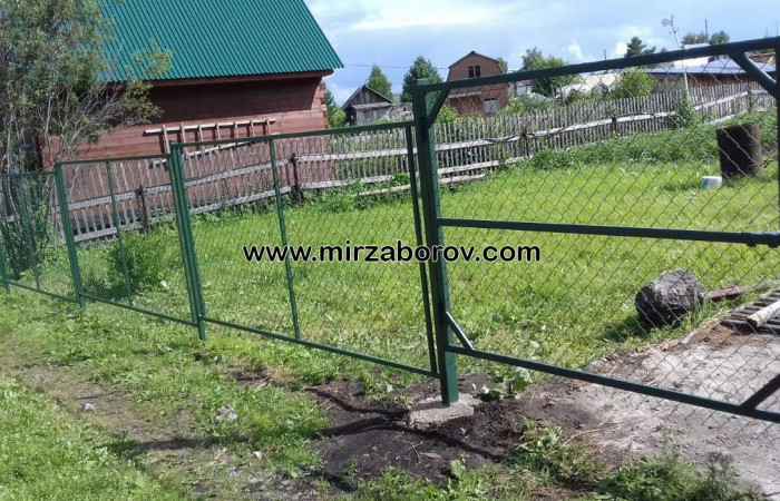 № 7008 Сетка рабица в рамке Ветеран