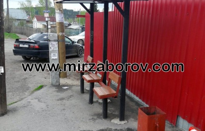 №4001 Забор для магазина на Степной