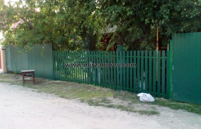 № 2004 Металлический штакетник Барабинка